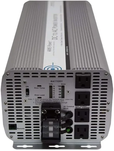 Vista 6 de AIMS Power inversor de corriente sinusoidal modificado, 12 vDC