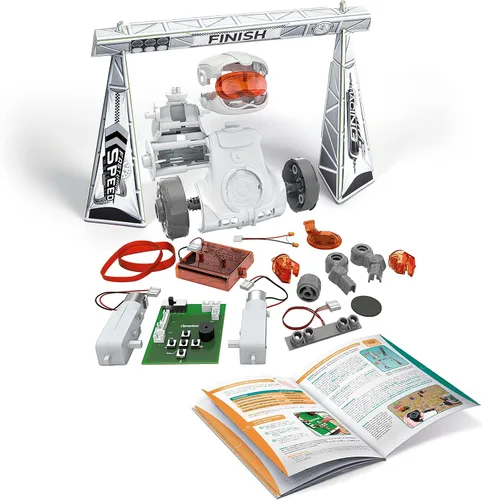 Vista 4 de Clementoni - Science & Play Mio Robot: Robot interactivo de aprendizaje STEM con aplicación, evitación de obstáculos y función de dibujo
