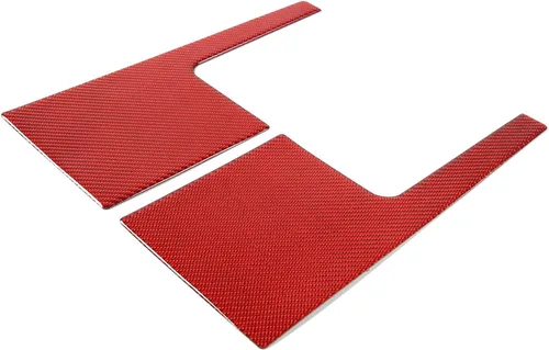 Vista 3 de HAPPYHORSE Panel de consola central de automóvil compatible con Jaguar F-Type 2013-2023 de fibra de carbono real para panel de control central