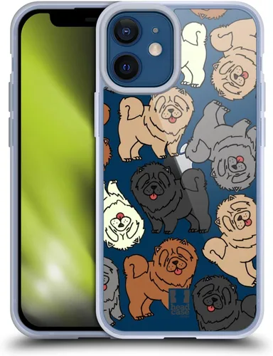 Vista 12 de Head Case Designs Airedale Terrier - Funda de gel suave con 4 patrones de razas de perro [protección de grado militar] compatible con Apple iPhone 7