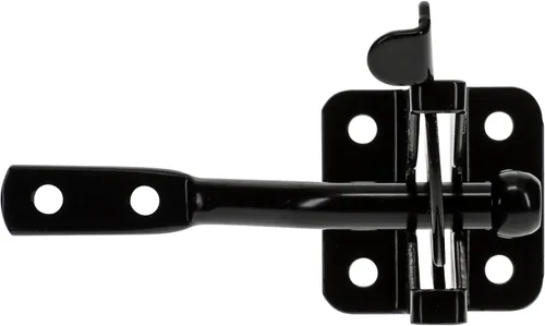 Vista 2 de National Hardware N184-861 BPB21 Pestillo automático para portón en negro