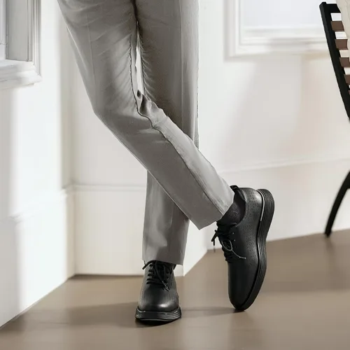 Vista 5 de Bruno Marc - Tenis de vestir MaxFlex de moda para hombre, zapatos casuales clásicos Oxfords