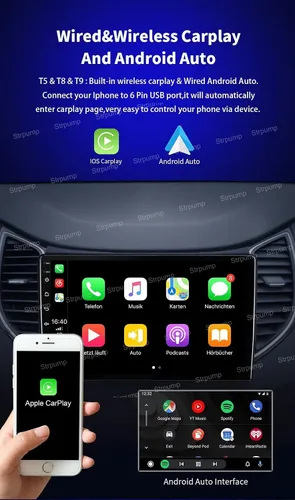 Vista 4 de Radio estéreo de coche de 9 pulgadas, 4+64 GB, Android de 10 pulgadas, compatible con KIA Forte (MT) 2008-2013 Cerato 2, unidad principal
