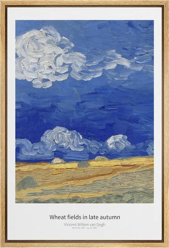 Vista 23 de SIGNWIN Lienzo enmarcado para pared, diseño de Vincent Van Gogh, un par de amantes, naturaleza, ilustraciones de área silvestre, bellas artes