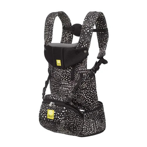 Vista 4 de LÍLLÉbaby SeatMe - Asiento de cadera para todas las estaciones, ergonómico 6 en 1, portabebés para recién nacidos a niños pequeños, con soporte