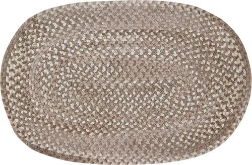 Vista 56 de Better Trends Alfombra trenzada degradada, ovalada, reversible y duradera, 100% algodón suave, ideal para cocina, sala de estar, dormitorio, tapete