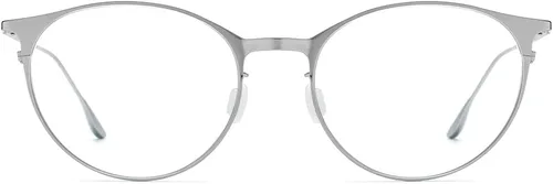 Vista 4 de Lentes cuadrados de metal, marco de lentes ligeros de borde completo para hombres 8105