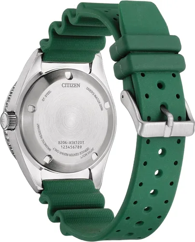 Vista 3 de Citizen Reloj analógico para hombre con esfera verde-NY0121-09X, verde, moderno, Verde, Moderno