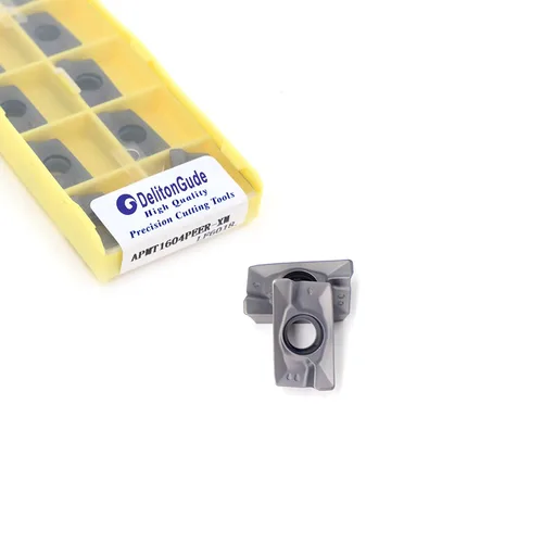 Vista 7 de 10pcs DCMT11T304 Torno CNC Inexable Fresado de Carburo Sólido Inserto de Torneado para el Acabado de Acero y Otros Metales (DCMT11T304 LF6018)