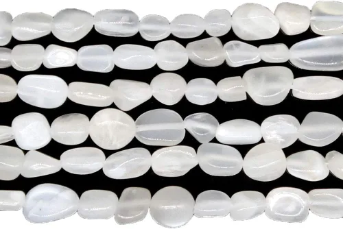 Vista 21 de MJDCB Cuentas de piedra de forma irregular natural de 8-10 mm, turquesa de África, piedras preciosas para sanación energética, para hacer joyas