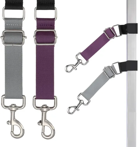 Vista 9 de Bucles ajustables de nylon para aseo de mascotas y perros, soga de sujeción para mesa de aseo, accesorios de extensión de brazo de mesa, correas