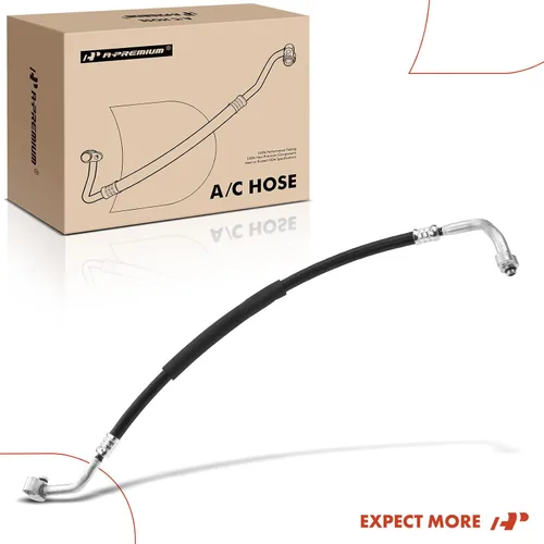 Vista 8 de A-Premium Conjunto de manguera de línea de descarga de A/C compatible con Volkswagen Beetle, 2006 2007 2008 2009 2010, 2.5L, compresor a condensador
