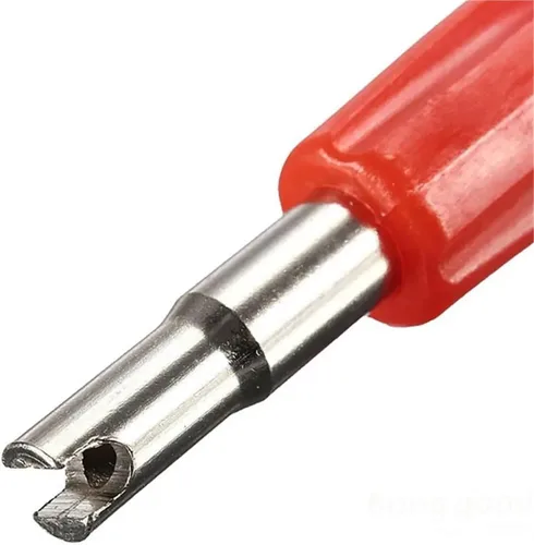 Vista 5 de Valve Core Removal Tool 5pcs Tire Wrench for Car Air Conditioning Repair and Gas Nozzle Adjustment