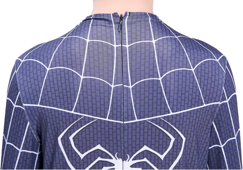 Vista 4 de Disfraz de superhéroe para niños Halloween cosplay elastano estilo 3D