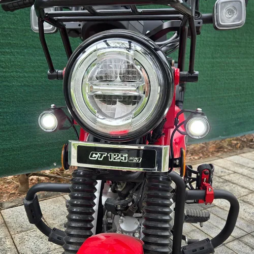 Vista 5 de Kit de luz auxiliar LED con conector compatible con Honda CT125 Trail 125 Hunter cub (2019-actual) (blanco día #2)