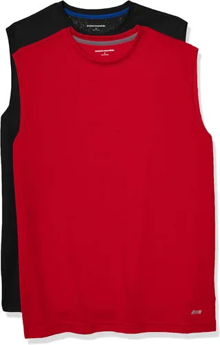 Vista 11 de Amazon Essentials Men's Active Performance Tech Muscle Sleeveless Top, Breathable Moisture Wicking Workout Shirt