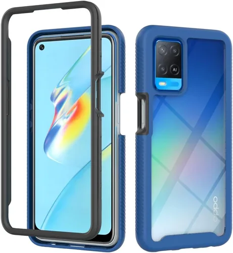 Vista 8 de Funda para Oppo A54 4G, anticaídas y absorción de golpes para Oppo A54 4G CPH2239, color negro