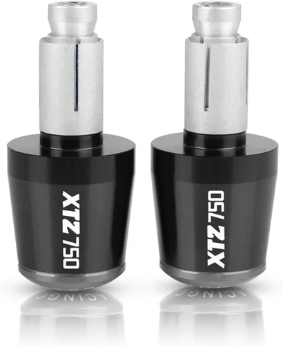 Vista 4 de Motocicleta para XTZ750 XTZ 750 1989-1996 1995 1994 1993 7/8 pulgadas 0.866 in Motocicletas Agarres de mano Manillar Tapón Tapón de manillar Azul