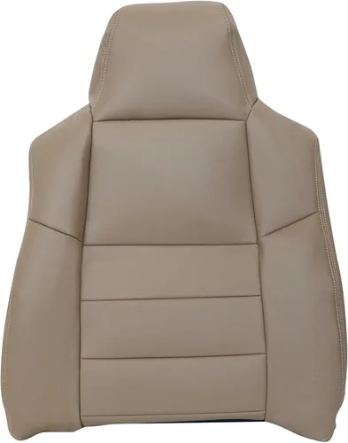 Vista 12 de Priprilod Funda de asiento de repuesto para parte inferior del lado del conductor, color bronceado, compatible con Ford F250 F350 Super Duty Lariat