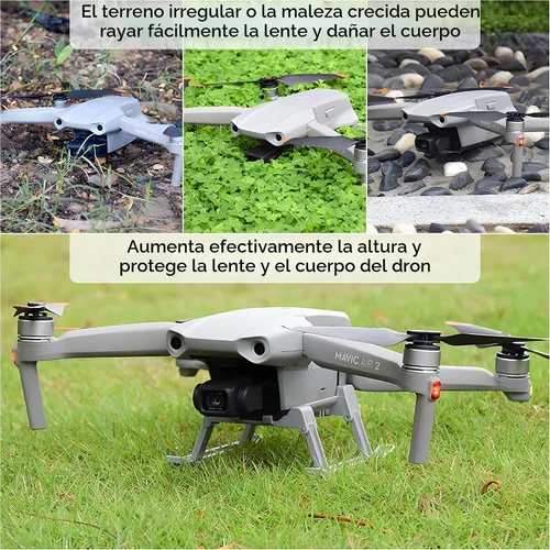 Vista 5 de Tren de aterrizaje Air 2/2S plegable de liberación rápida para DJI Mavic Air 2/2S Accesorios de dron