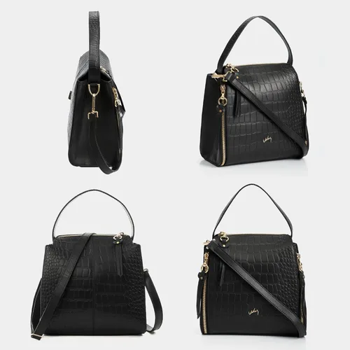 Vista 4 de VELEZ Bolsos pequeños de cuero para mujer, bolsos cruzados de diseñador