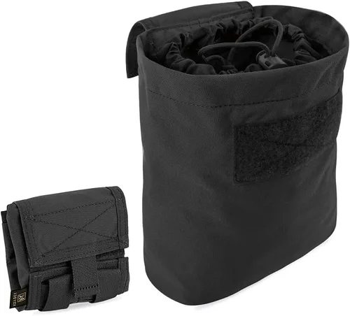 Vista 10 de KRYDEX Molle Dump Pouch Roll-Up Drawstring Magazine Utility Pouch Bolsa plegable MC