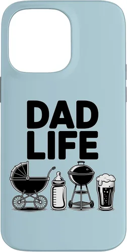 Vista 21 de Dad Life Beer Stroller Bottle Grill Adorable Father Case for iPhone 16