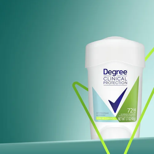 Vista 13 de Degree desodorante y antitranspirante con protección clínica, para ducha de 1.7 oz, conector (Stress Control), 1.7 onza
