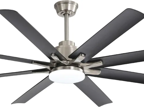 Vista 17 de Sofucor - Ventiladores de techo de 52 pulgadas con luces, ventilador de techo inteligente para interior/exterior con control remoto, funciona