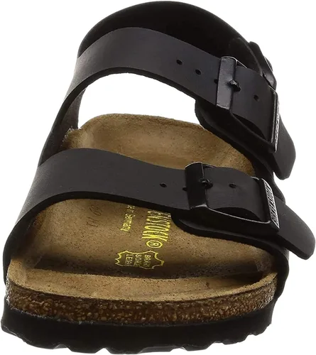 Vista 9 de Birkenstock Milano Birko-Flor Sandalias Negras Hombre 35