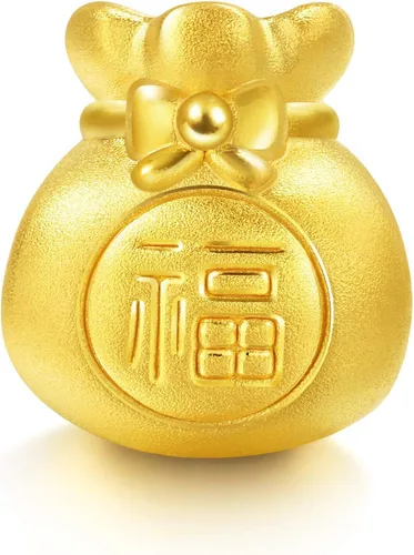 Vista 4 de Chow Sang Sang 999 - Pulsera de oro macizo de 24 quilates para mujer 89197C Oro macizo de 24 quilates