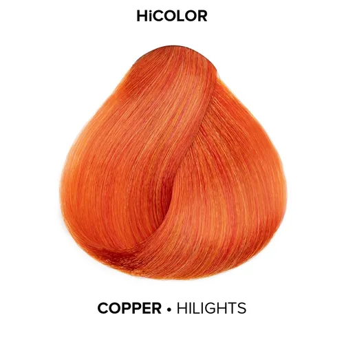 Vista 2 de L'Oréal Technique HiColor Red HiLights - Permanent Hair Color for Dark Hair, Intense Red Highlights, No Pre-Lightening Required, Rich, No-Drip