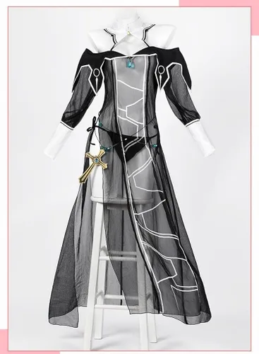 Vista 3 de QPWXL Honjou Nia Cosplay Costume - Authentic Outfit for Your Cosplay Adventure