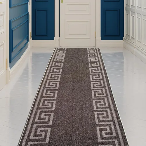 Vista 7 de CreativeDeco Alfombra de pasillo hecha a medida con respaldo de goma para cocina, vestíbulo, pasillo, entrada, elige tu longitud, tamaño de 31