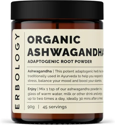 Vista 13 de Erbology Polvo orgánico Amla de 3.2 onzas, 45 porciones, grosella espinosa india, regeneración de la piel y el cabello, rico en vitamina C