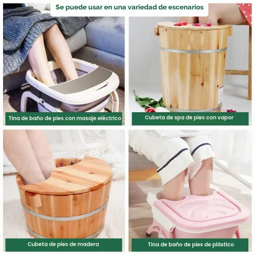 Vista 3 de 100bag Natural Mugwort Hierba Pie Remojar Ajenjo Pie Baño de Pies Polvo Spa Relax Masaje