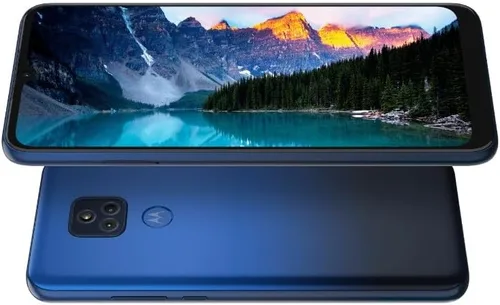 Vista 2 de Motorola Moto G Play 2021, batería de 3 días, desbloqueada, fabricada para Estados Unidos por Motorola, 3/32 GB, cámara de 13 MP, azul (renovado)