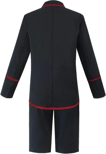 Vista 2 de EROOLU Paraguas - Uniforme escolar, disfraz de cosplay para niños y niñas, uniforme escolar, conjunto completo de disfraz de Halloween