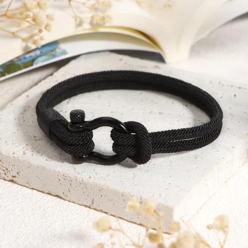 Vista 5 de Pulseras Milan para hombres, regalo inspirador para el día de San Valentín para él, novio, hermano, primo, hijo, nieto, ideas de regalo