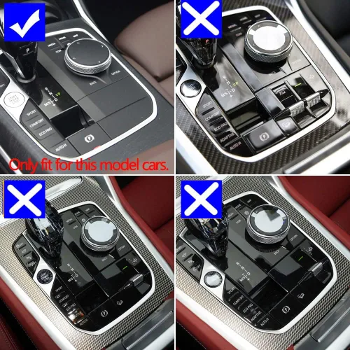 Vista 2 de Organizador de consola, caja de almacenamiento para reposabrazos, palanca de cambios central, caja de almacenamiento compatible con BMW 2 3 4 Z4 X3