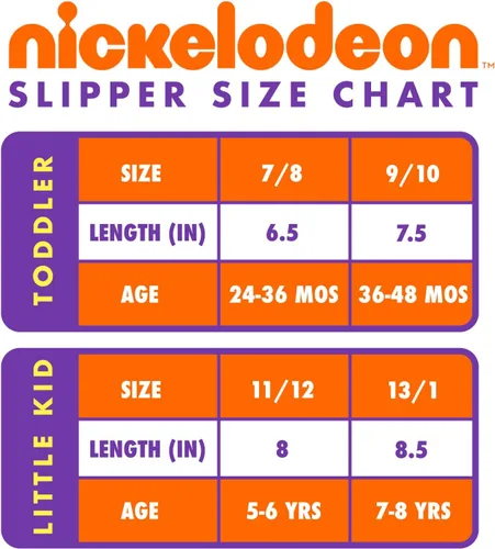 Vista 6 de Nickelodeon Toddler Boys' and Girls Baby Shark Slippers - Plush Fuzzy Slippers, Non-Skid Sole (5-12 ToddlerKid)