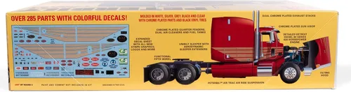 Vista 3 de AMT Classic Peterbilt 377 A/E Tractor 1:24 Kit de modelo a escala