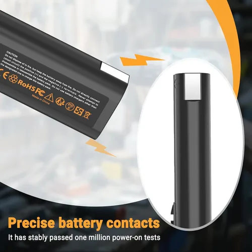 Vista 4 de Shentec - Paquete de 2 baterías de 3000 mAh 6 V compatibles con 404717 B20544E BCPAS-404717 404400 900400 900420 900600 901000 902000 B20720