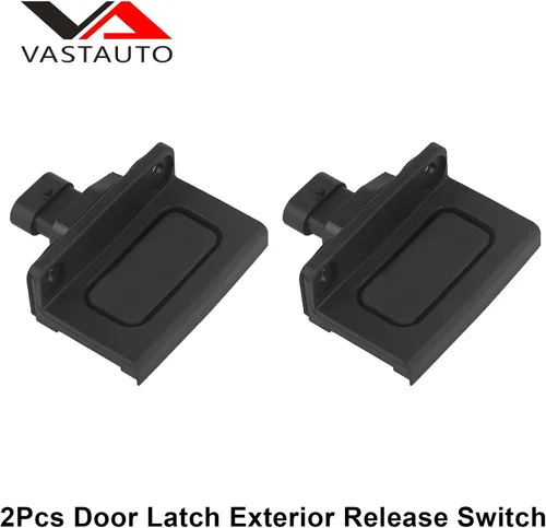 Vista 5 de C6 - Juego de almohadillas para interruptor de liberación exterior con pestillo de puerta compatible con Chevy Corvette C6 2005-2013 Reemplazar #