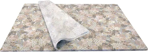 Vista 2 de Jillson Roberts Papel de seda impreso de alta calidad, 240 hojas, 20 x 30 pulgadas, ramo