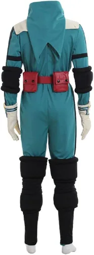 Vista 2 de Cosfunmax My Hero Academia Midoriya Izuku - Disfraz de Halloween para cosplay