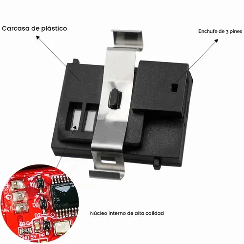 Vista 3 de Sensor de humedad de repuesto 55111389AF apto para Chrysler Jeep Dodge Charger Challenger Ram 1500 Fiat 500