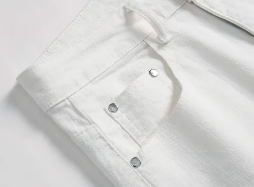 Vista 48 de Enrica Pantalones vaqueros estampados casuales para hombre