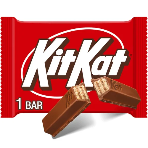 Vista 15 de KIT KAT Oblea de chocolate con leche tamaño King, barra de caramelo, 3 onzas