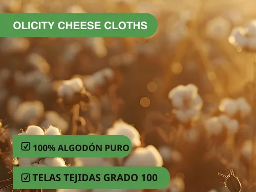 Vista 2 de Olicity Rollo de tela de queso, grado 100, 3 x 30 pies, 90 pies cuadrados